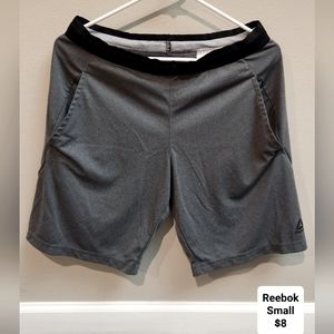 REEBOK Men Shorts Size Small Gray
